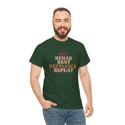 Buy Rehab Rent Refinance Unisex T-Shirt