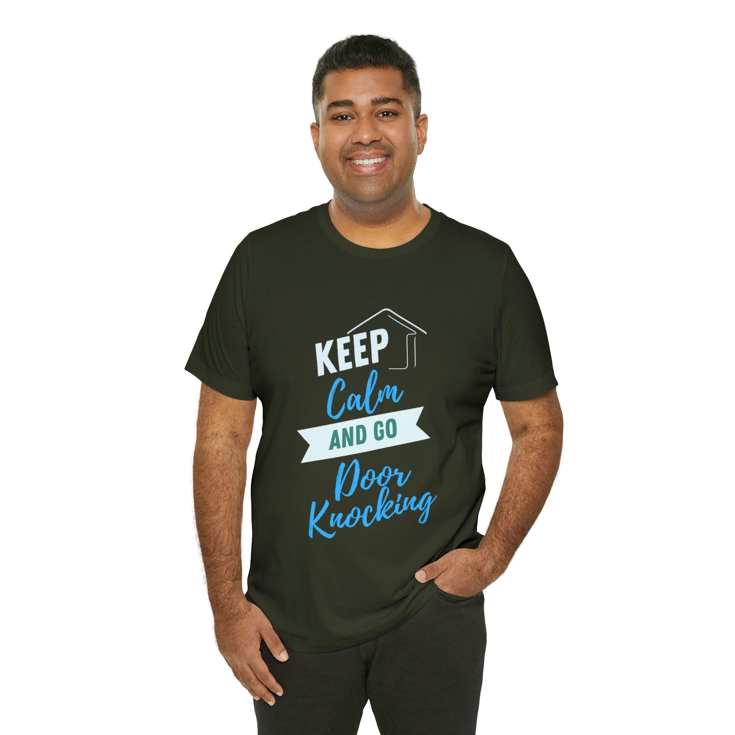 Keep Calm & Door Knock Unisex T-shirt
