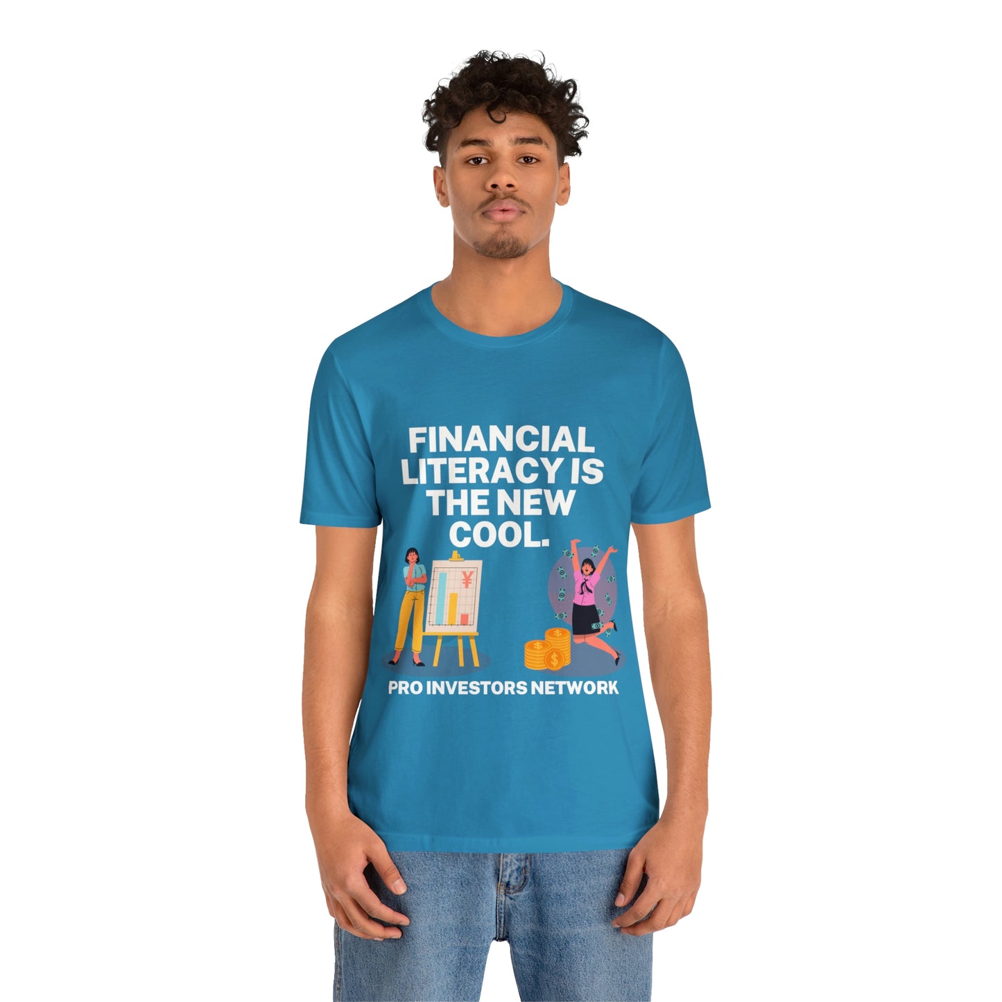 Financial Literacy is Cool PRO T-shirt