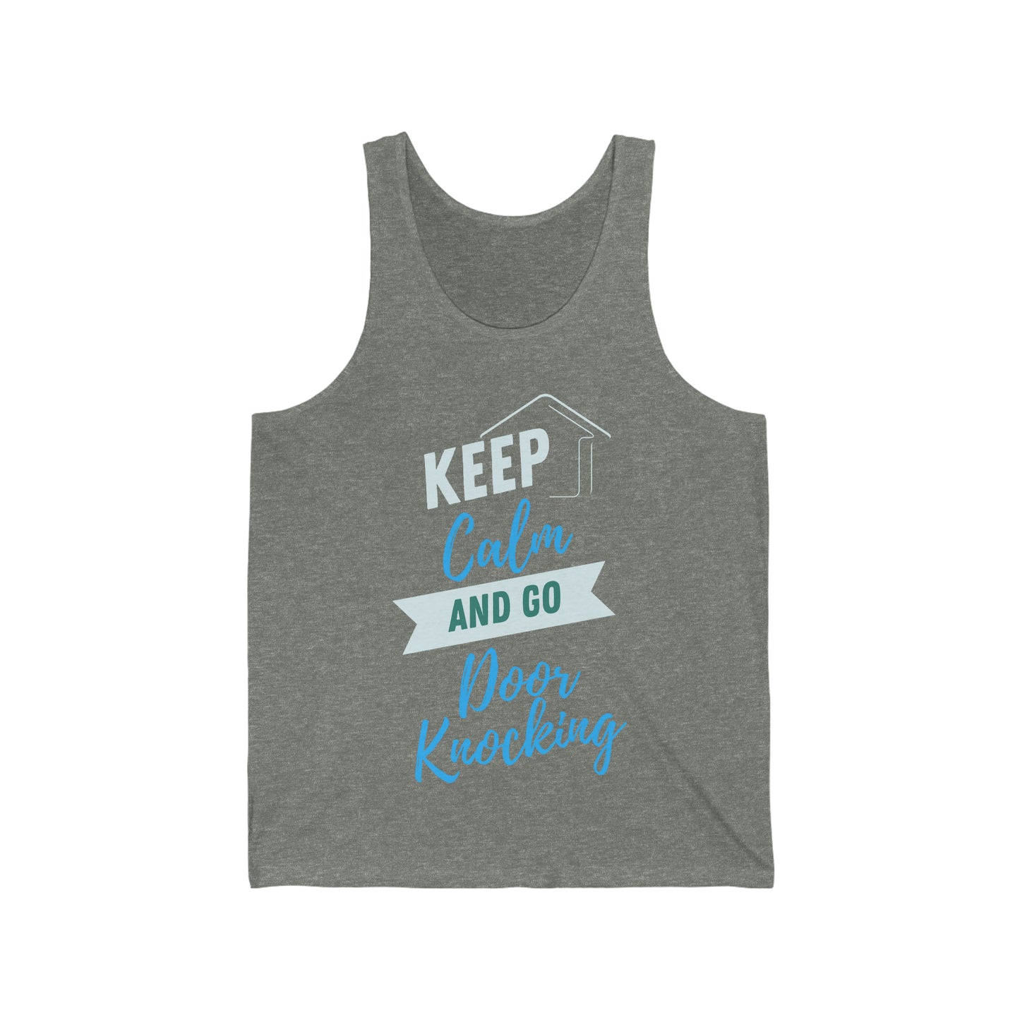 Keep Calm & Door Knock PRO Unisex Tank Top