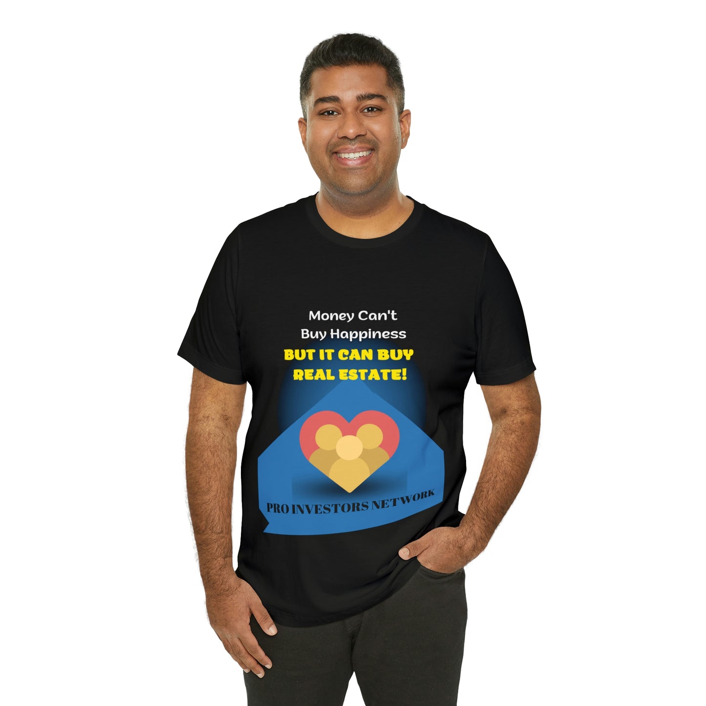 Money Buy Real Estate Heart PRO T-shirt