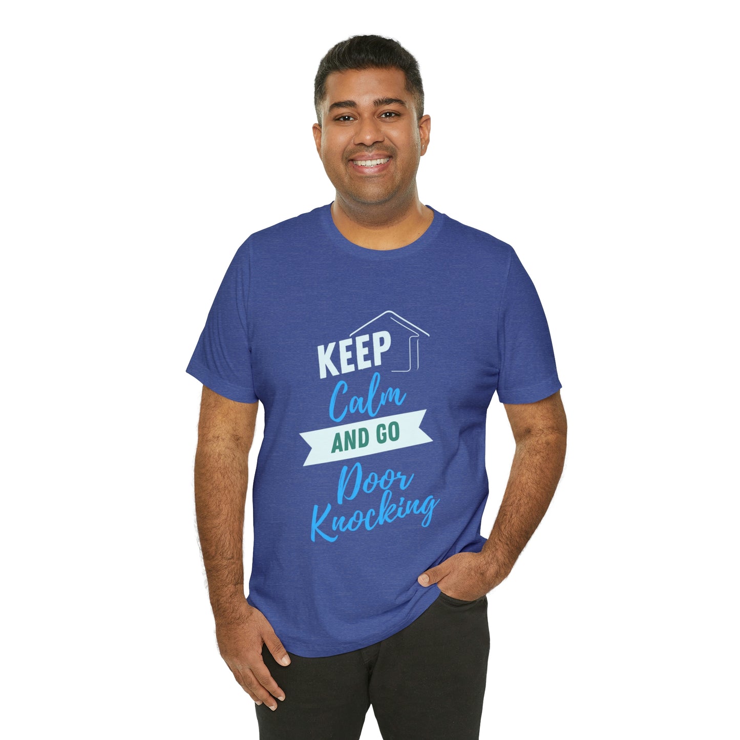 Keep Calm & Door Knock Unisex T-shirt