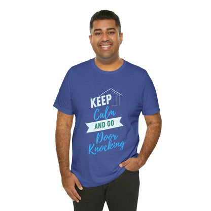 Keep Calm & Door Knock Unisex T-shirt