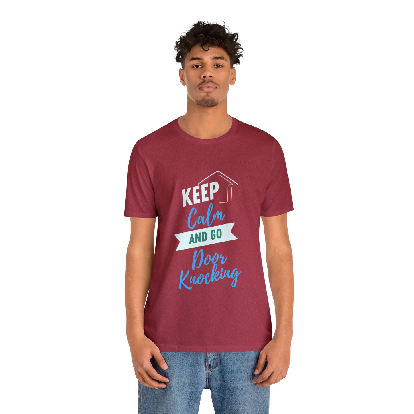 Keep Calm & Door Knock Unisex T-shirt