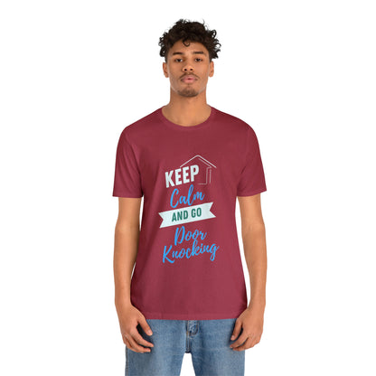 Keep Calm & Door Knock Unisex T-shirt