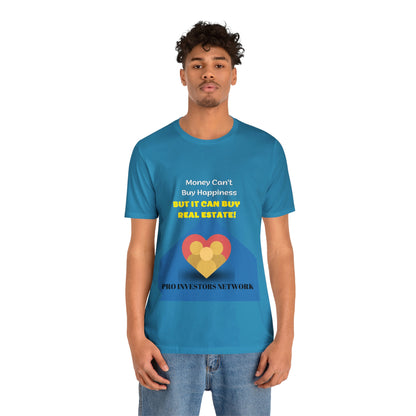 Money Buy Real Estate Heart PRO T-shirt