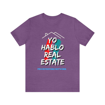 Yo Hablo Real Estate PRO Unisex Jersey Short Sleeve Tee