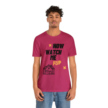 Watch Me Flip Short Sleeve Tee