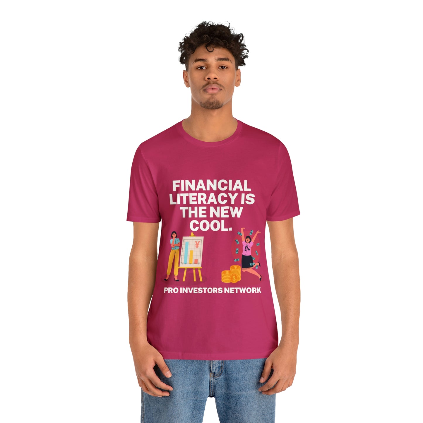 Financial Literacy is Cool PRO T-shirt