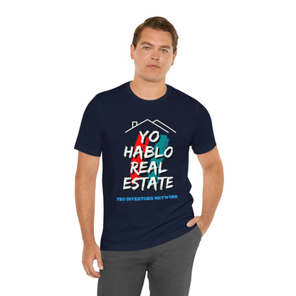 Yo Hablo Real Estate PRO Unisex Jersey Short Sleeve Tee