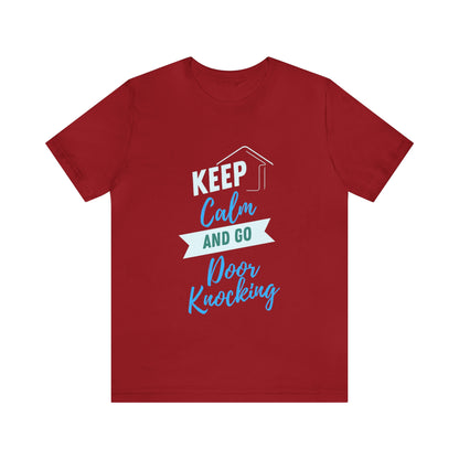 Keep Calm & Door Knock Unisex T-shirt