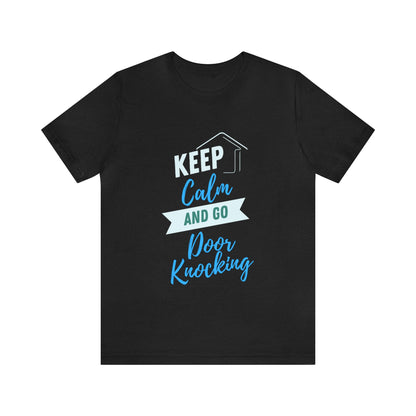 Keep Calm & Door Knock Unisex T-shirt