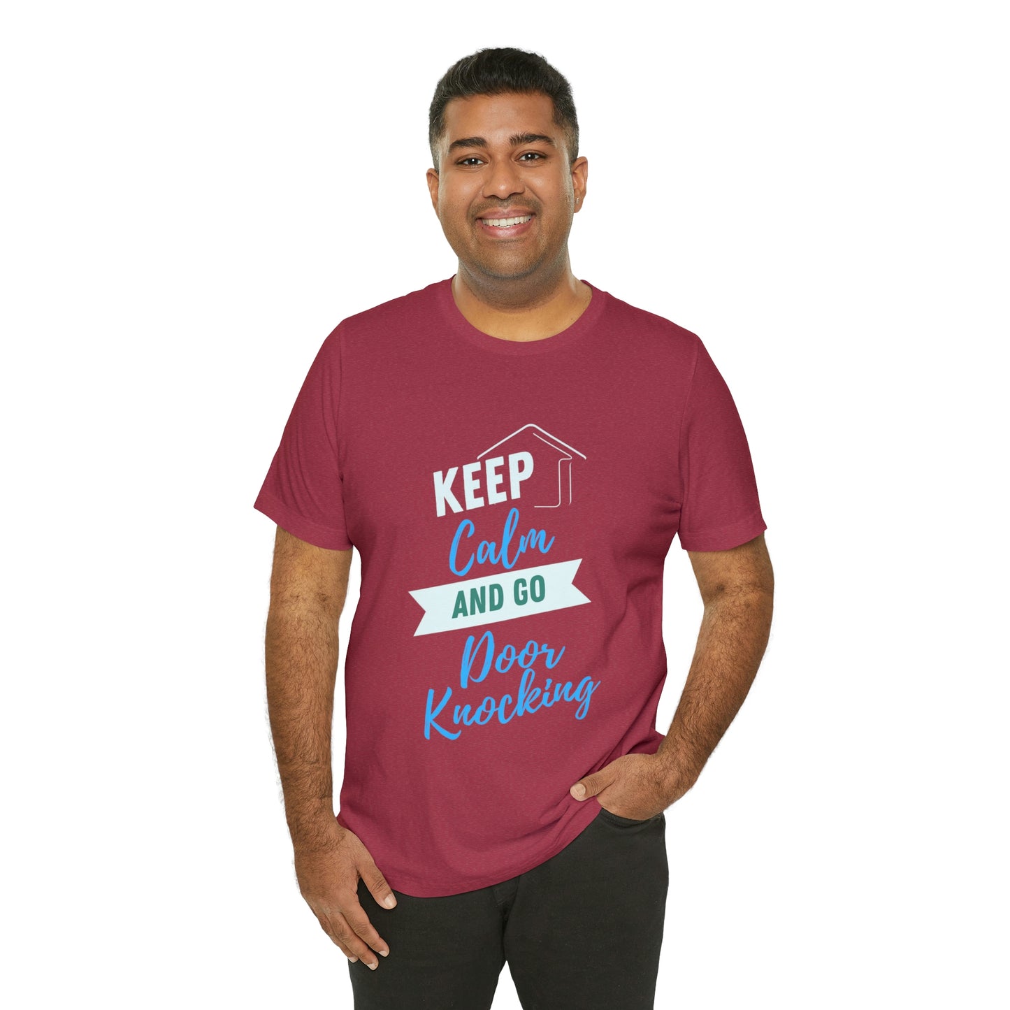 Keep Calm & Door Knock Unisex T-shirt