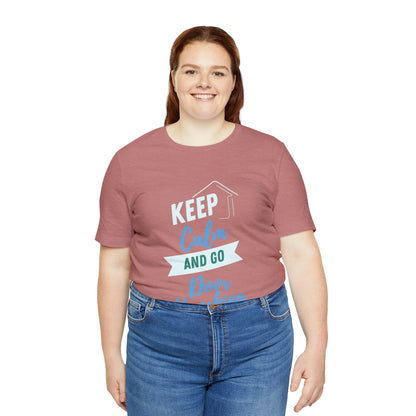 Keep Calm & Door Knock Unisex T-shirt