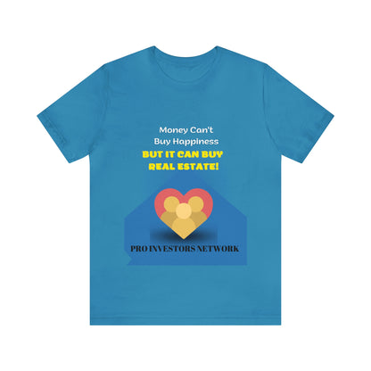 Money Buy Real Estate Heart PRO T-shirt