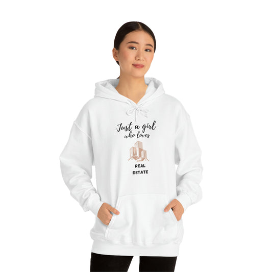 A Girl Loves Real Estate Unisex Hoodie