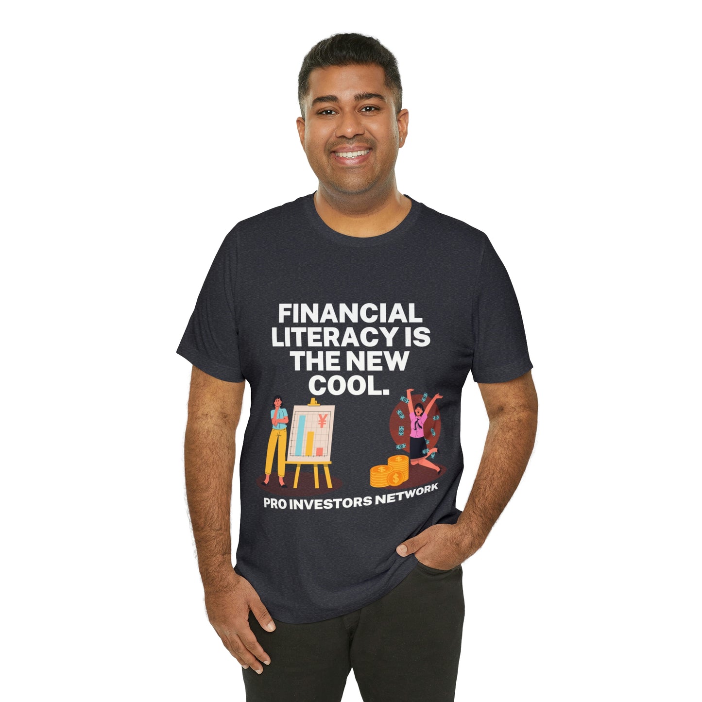 Financial Literacy is Cool PRO T-shirt