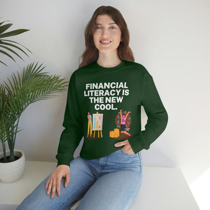 Financial Literacy Is Cool Unisex Sweatshirt