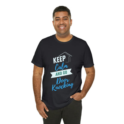 Keep Calm & Door Knock Unisex T-shirt