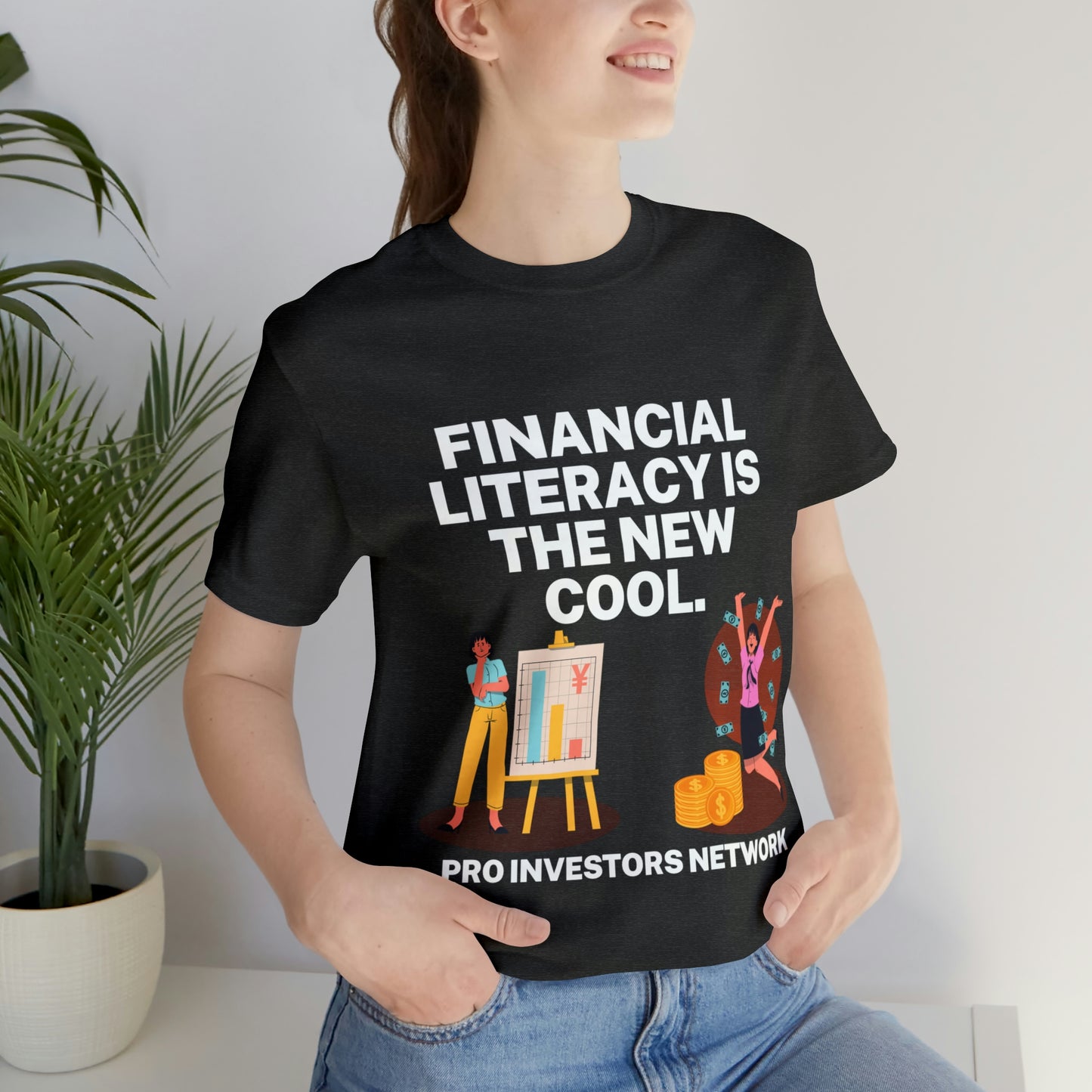 Financial Literacy is Cool PRO T-shirt