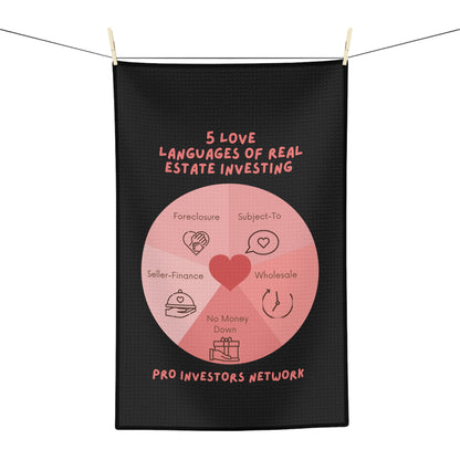 5 Love Languages of RE Soft Tea Towel