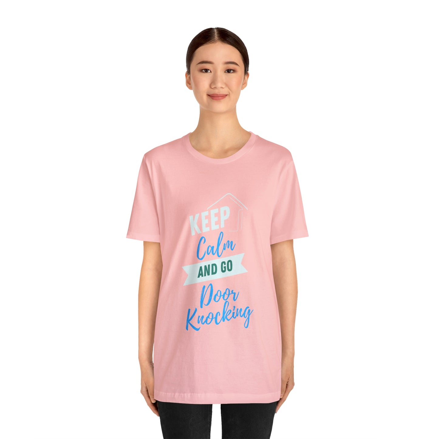 Keep Calm & Door Knock Unisex T-shirt