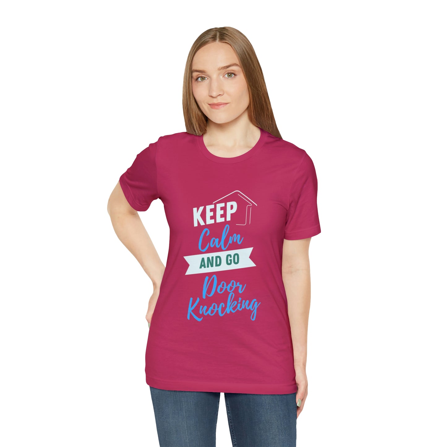Keep Calm & Door Knock Unisex T-shirt