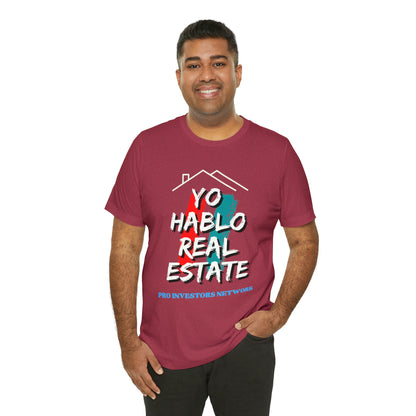 Yo Hablo Real Estate PRO Unisex Jersey Short Sleeve Tee