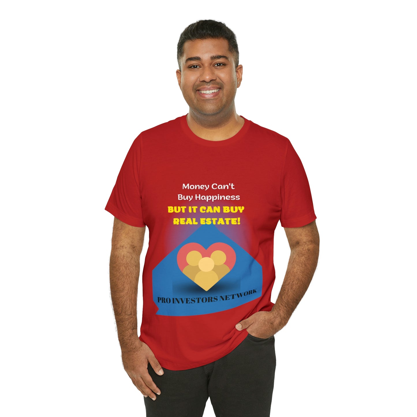 Money Buy Real Estate Heart PRO T-shirt