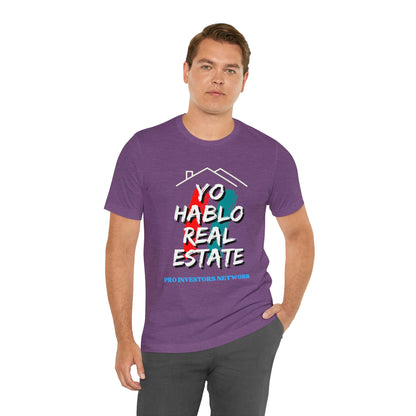 Yo Hablo Real Estate PRO Unisex Jersey Short Sleeve Tee